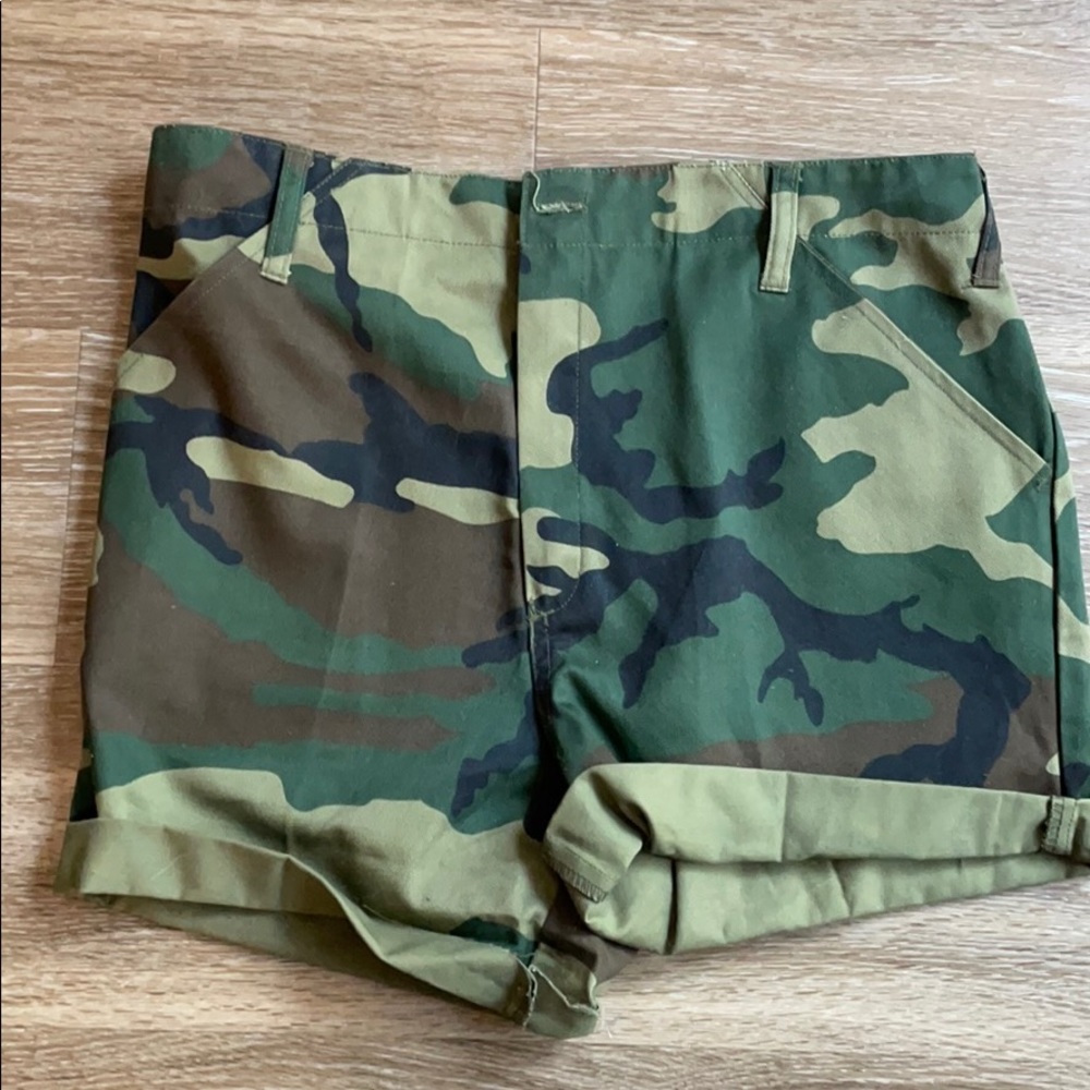 Camo shorts